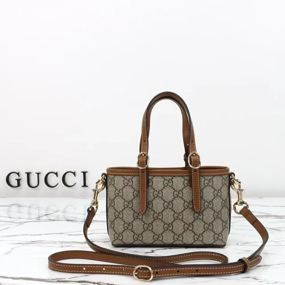 GUCCI MINI GG SUPREME TOTE BAG